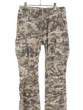 Amiri Camo Cargo Flare Long Pants